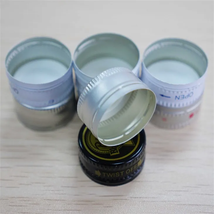 Aluminum Plastic Screw Cap 20mm 22mm