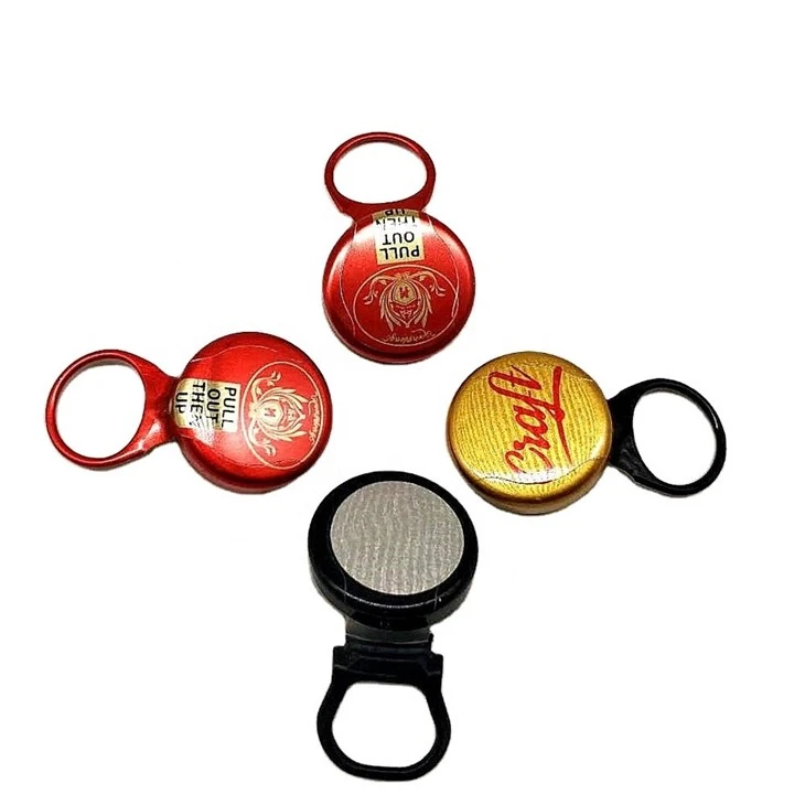 Pull Ring Aluminum Easy Open Caps Beer Glass Bottle Lids Crown Cap